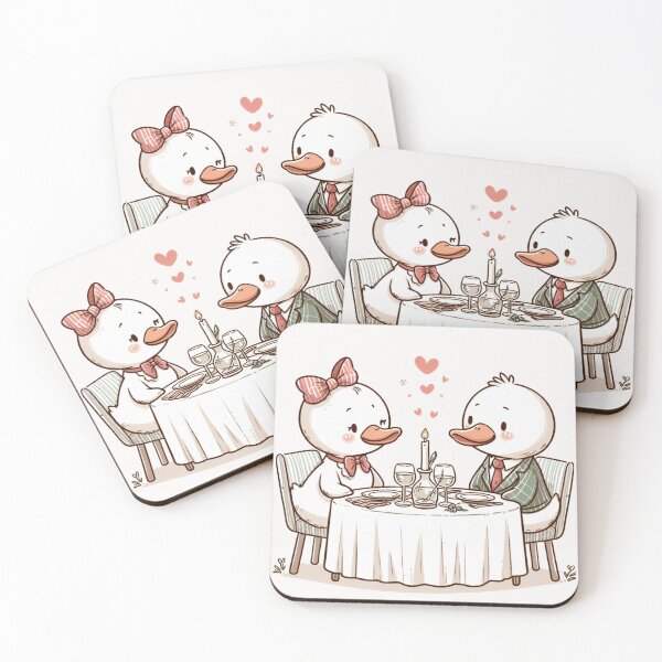Item preview, Ducks Romantic Dinner Valentine's Day designed and sold by LemuellTrends.