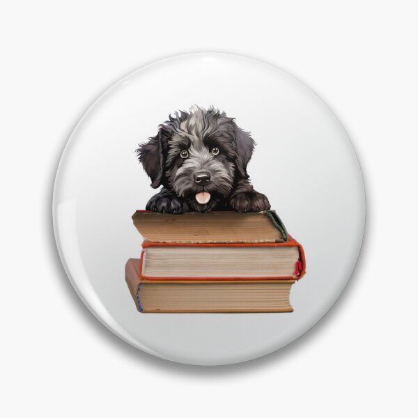 Item preview, Bouvier des Flandres And Books designed and sold by TheAnimalZ00.