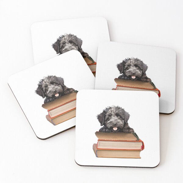 Item preview, Bouvier des Flandres And Books designed and sold by TheAnimalZ00.