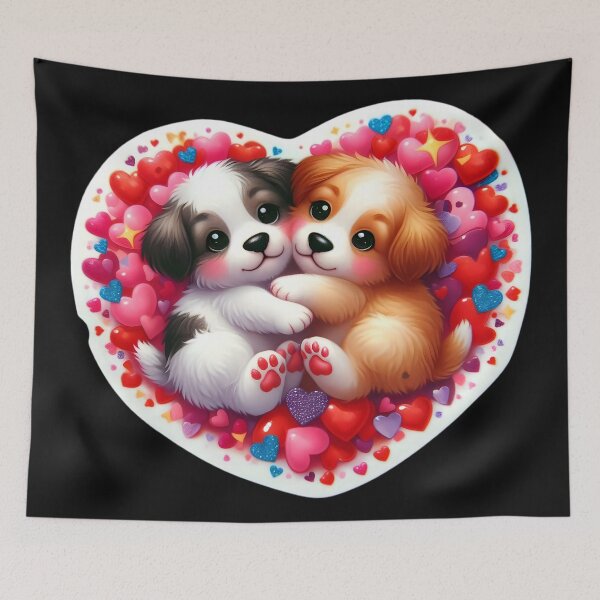 Item preview, Heartfelt Pups designed and sold by AI-Only Creations.