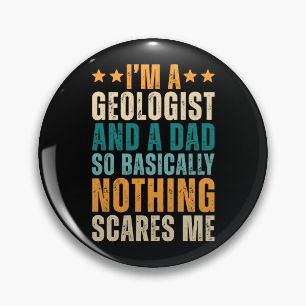 Item preview, Geologist And A Dad Retro designed and sold by kamrankhan.
