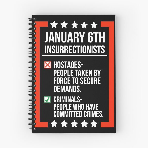 Item preview, January 6th insurrectionists are criminals not hostages  designed and sold by Rachel the Artist .