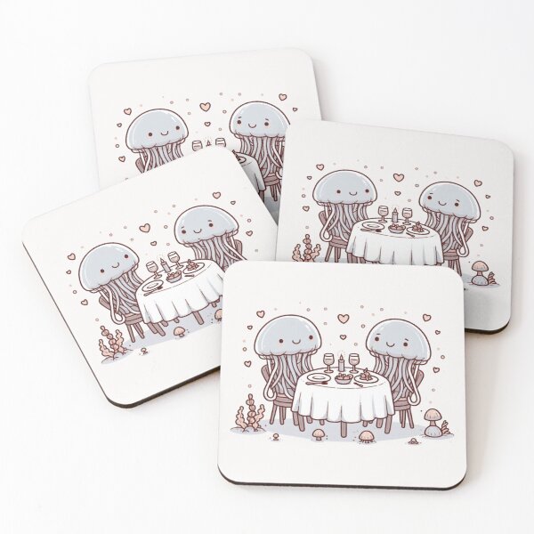 Item preview, Jelly Fish Romantic Dinner Valentine's Day designed and sold by LemuellTrends.