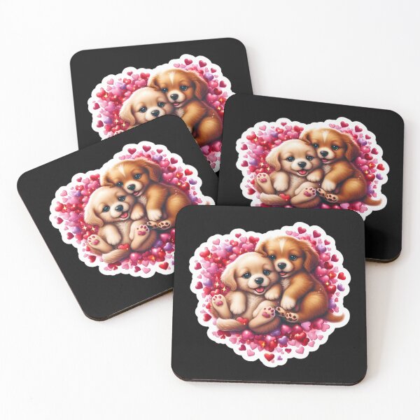 Item preview, Puppy Love Parade designed and sold by AI-Only Creations.