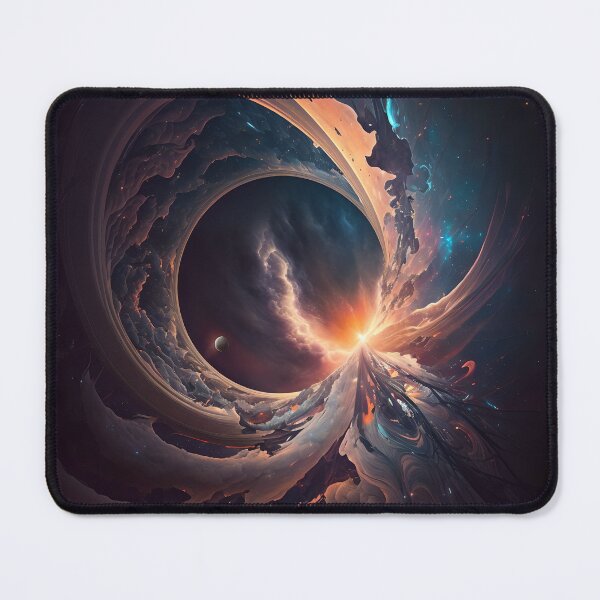 Item preview, Nebulous Visions: Abstract Art Expressing Cosmic Marvels designed and sold by iQuorra.