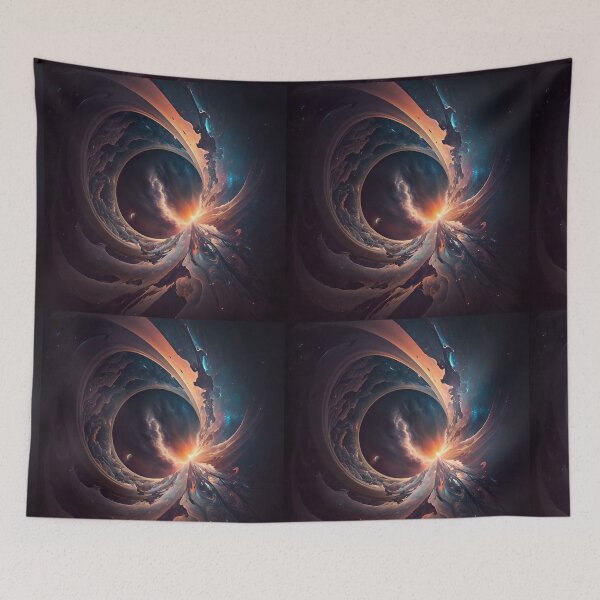 Item preview, Nebulous Visions: Abstract Art Expressing Cosmic Marvels designed and sold by iQuorra.