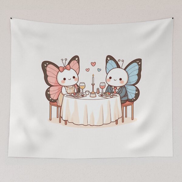 Item preview, Butterfly Romantic Dinner Valentine's Day designed and sold by LemuellTrends.