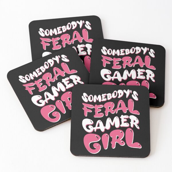 Artikelvorschau, Somebody's Feral Gamer Girl Retro Groovy Women Geschenk entworfen und verkauft von LADistrictGarb.