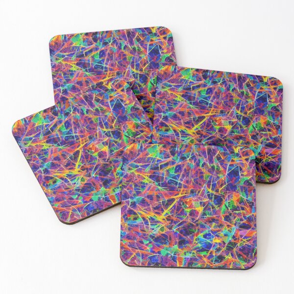 Item preview, Abstract Colorful Shattered Glass Pattern designed and sold by calibrit.