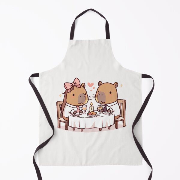 Item preview, Capybara Romantic Dinner Valentine's Day designed and sold by LemuellTrends.