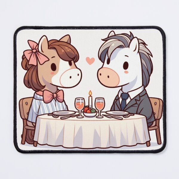 Item preview, Horse Romantic Dinner Valentine's Day designed and sold by LemuellTrends.