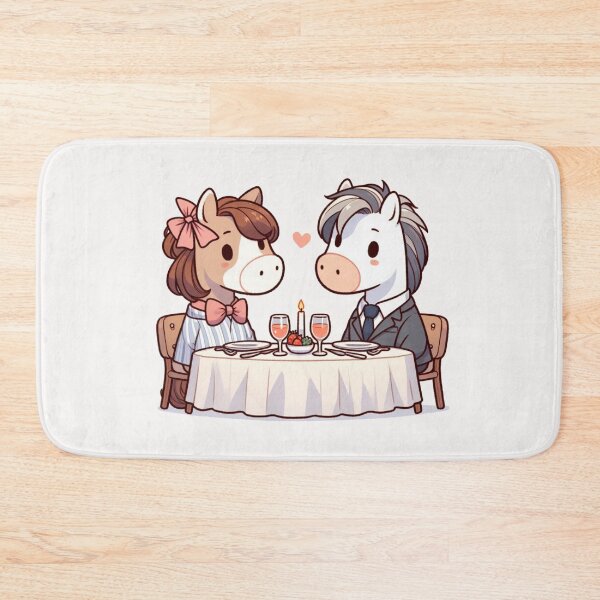 Item preview, Horse Romantic Dinner Valentine's Day designed and sold by LemuellTrends.