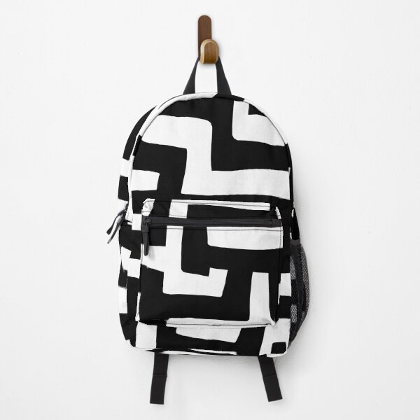 Item preview, Contemporary African BaKuba - Black White designed and sold by ESPRIT MYSTIQUE.