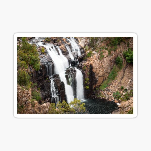 Item preview, Sublime Waterfall in Rocky Wilderness: Majestic Photographic Print for Nature Lovers and Adventurers MacKenzie Falls, Australia designed and sold by TRex-Landscapes.