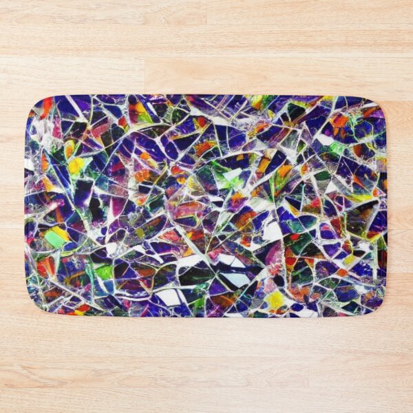Item preview, Abstract Colorful Shattered Glass Pattern designed and sold by calibrit.