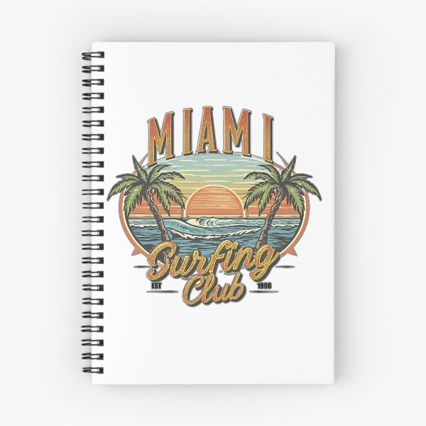 Item preview, MIAMI SURFING CLUB designed and sold by NebulaWhimsy.