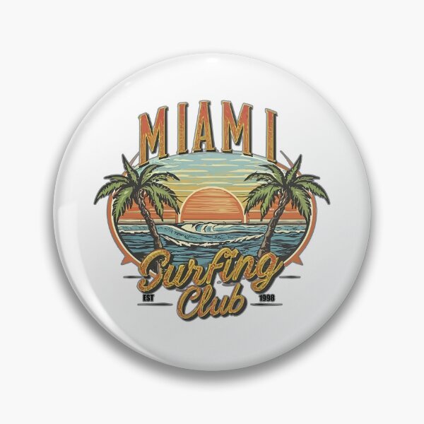 Item preview, MIAMI SURFING CLUB designed and sold by NebulaWhimsy.