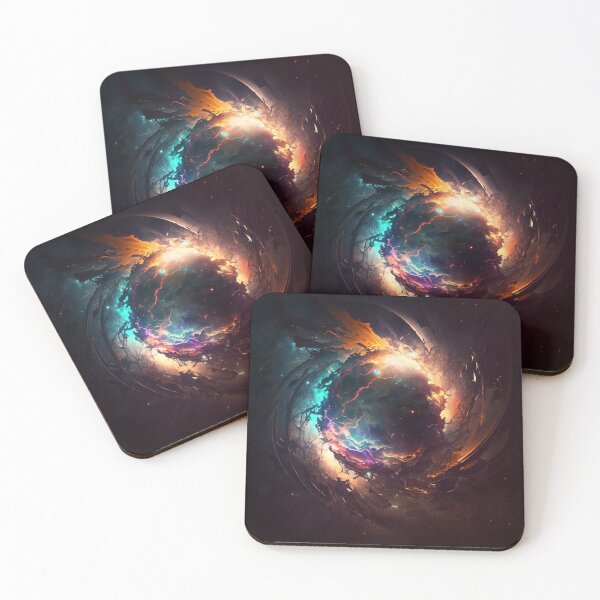 Item preview, Cosmic Euphoria: Abstract Art Conveying Celestial Marvels designed and sold by iQuorra.