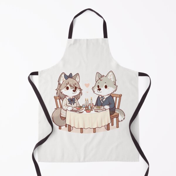 Item preview, Wolfs Romantic Dinner Valentine's Day designed and sold by LemuellTrends.