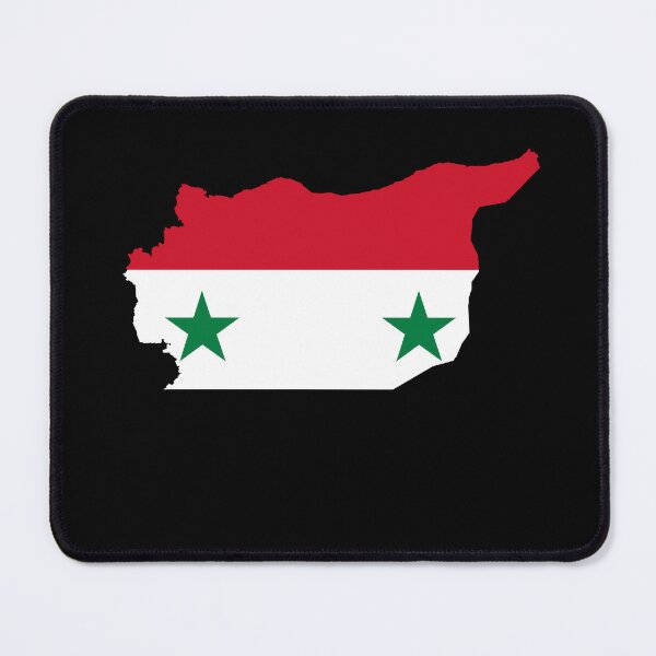 Item preview, Flag Map of Syria designed and sold by feether-store.
