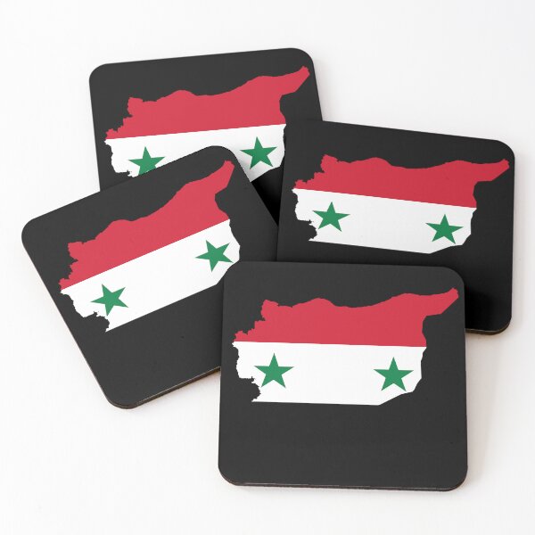 Item preview, Flag Map of Syria designed and sold by feether-store.