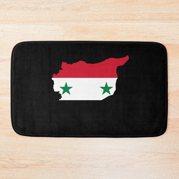 Item preview, Flag Map of Syria designed and sold by feether-store.