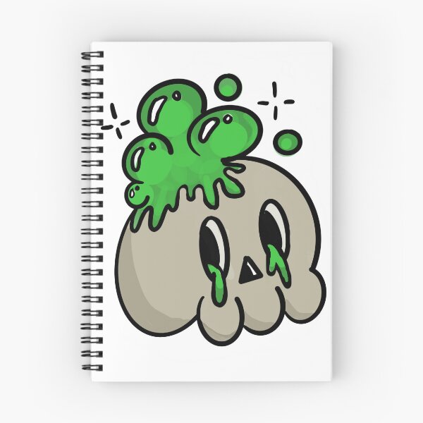 Item preview, Toxic Skull designed and sold by DunkisStickerCo.