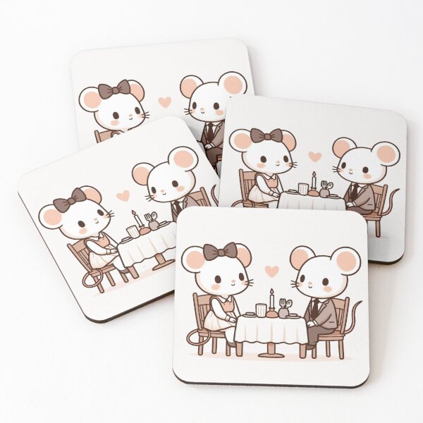 Item preview, Rats Romantic Dinner Valentine's Day designed and sold by LemuellTrends.