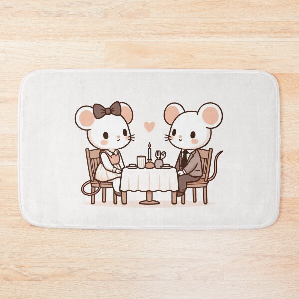 Item preview, Rats Romantic Dinner Valentine's Day designed and sold by LemuellTrends.