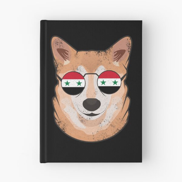 Item preview, Vintage Patriotic Shiba Inu Syrian Flag designed and sold by feether-store.