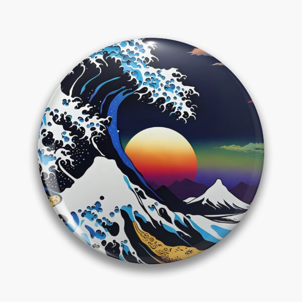 Item preview, Mount Fuji and the big wave designed and sold by PradoxFausto.