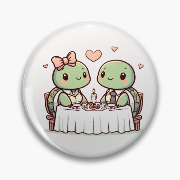 Item preview, Turtles Romantic Dinner Valentine's Day designed and sold by LemuellTrends.