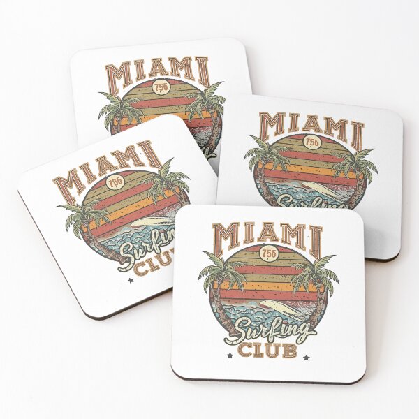 Item preview, MIAMI SURFING CLUB designed and sold by NebulaWhimsy.