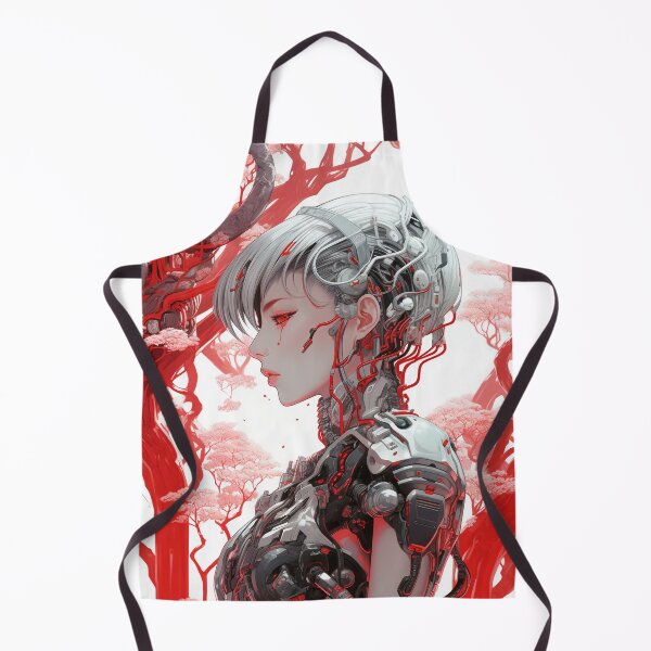 Item preview, Sakura Cyborg designed and sold by PrintifyWorld.