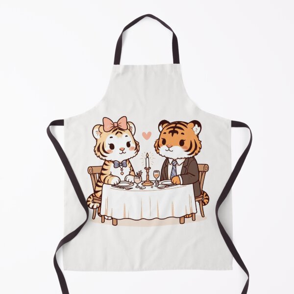 Item preview, Tigers Romantic Dinner Valentine's Day designed and sold by LemuellTrends.