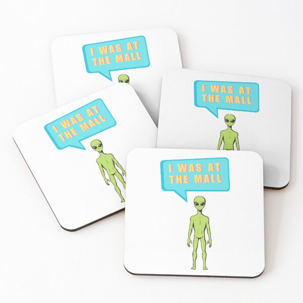 Item preview, I Was At The Mall Funny Miami Alien designed and sold by gillys.
