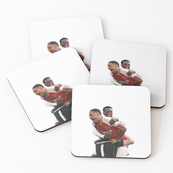Item preview, William Saliba, Aaron Ramsdale and Eddie Nketiah - Arsenal designed and sold by joshjdss1.