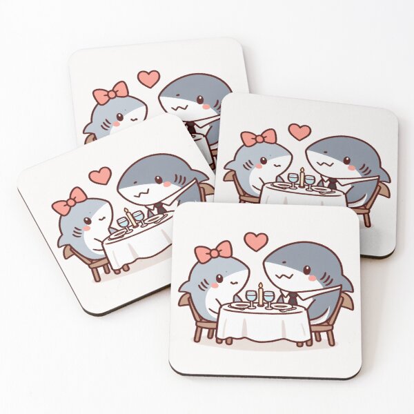 Item preview, Sharks Romantic Dinner Valentine's Day designed and sold by LemuellTrends.