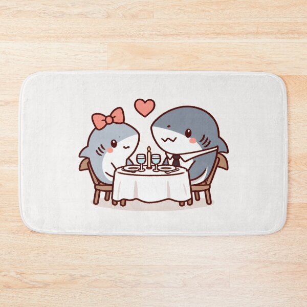 Item preview, Sharks Romantic Dinner Valentine's Day designed and sold by LemuellTrends.
