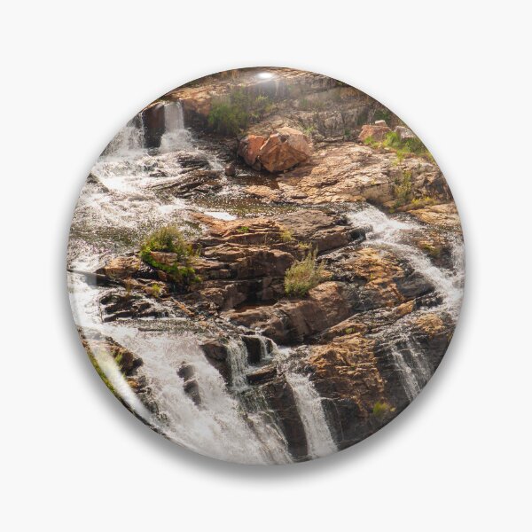 Item preview, Cascades of Peace: Vibrant photographic print of a scenic waterfall in the MacKenzie Falls wilderness Australia designed and sold by TRex-Landscapes.