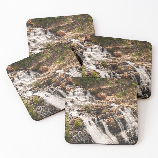 Item preview, Cascades of Peace: Vibrant photographic print of a scenic waterfall in the MacKenzie Falls wilderness Australia designed and sold by TRex-Landscapes.