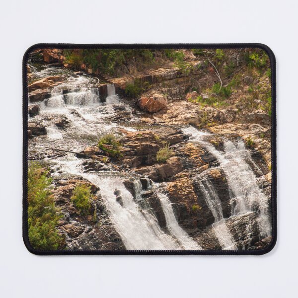 Item preview, Cascades of Peace: Vibrant photographic print of a scenic waterfall in the MacKenzie Falls wilderness Australia designed and sold by TRex-Landscapes.