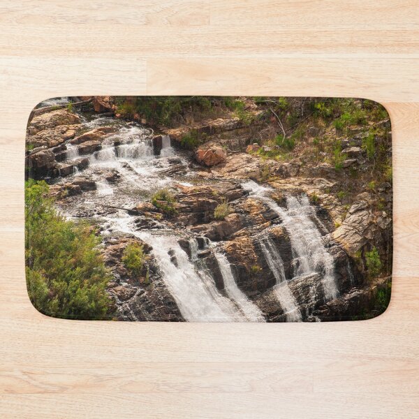 Item preview, Cascades of Peace: Vibrant photographic print of a scenic waterfall in the MacKenzie Falls wilderness Australia designed and sold by TRex-Landscapes.