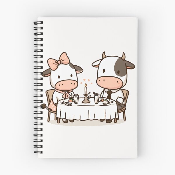 Item preview, Cows Romantic Dinner Valentine's Day designed and sold by LemuellTrends.
