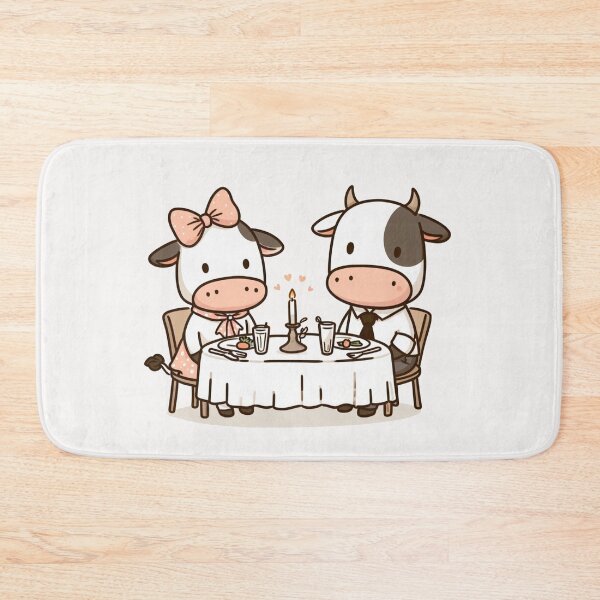 Item preview, Cows Romantic Dinner Valentine's Day designed and sold by LemuellTrends.
