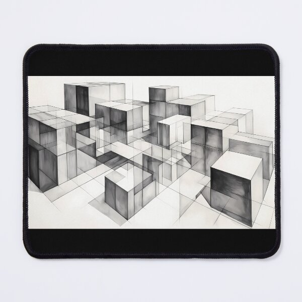 Item preview, Prismatic Cube Sketch: Minimalistic designed and sold by codestealth.