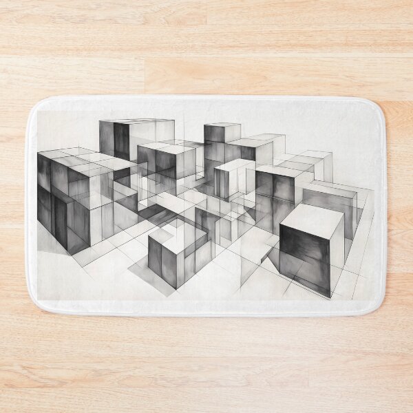 Item preview, Prismatic Cube Sketch: Minimalistic designed and sold by codestealth.