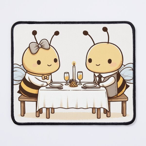 Item preview, Bees Romantic Dinner Valentine's Day designed and sold by LemuellTrends.