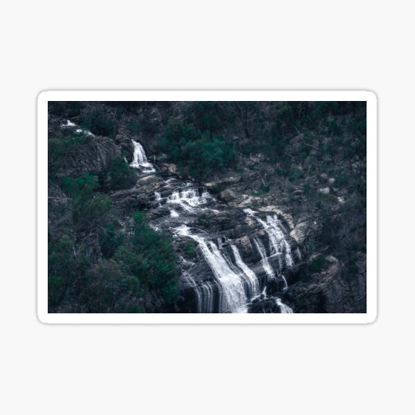 Item preview, Hidden Waterfall in Mystical Wilderness: A Photographic Print Capturing the Silence of Nature MacKenzie Falls Australia designed and sold by TRex-Landscapes.