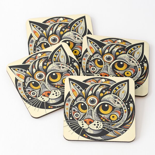 Item preview, Cymric Whispers: Artful Feline Harmony designed and sold by BastKittyStore.